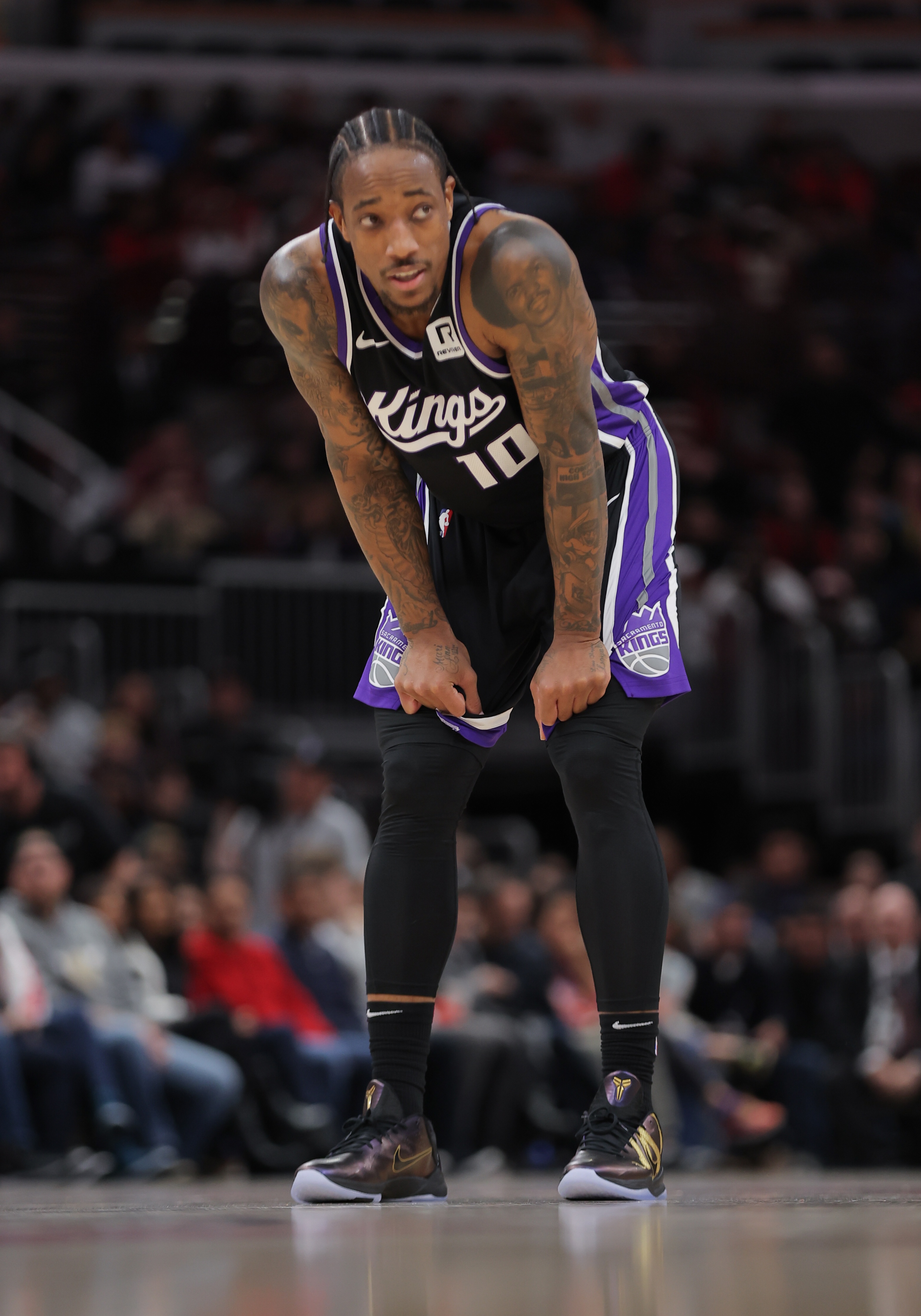  實(shí)在是盡力了！德羅贊14中10&10罰全中空砍34分 另有4板6助