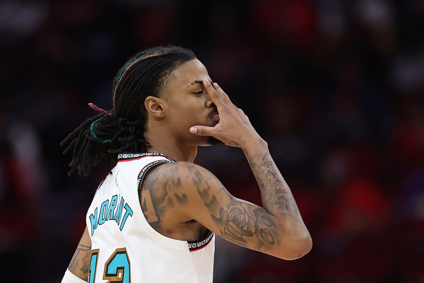  腰王！莫蘭特19中8得26分7板6助 三分沒(méi)開(kāi)但頻造殺傷12罰10中