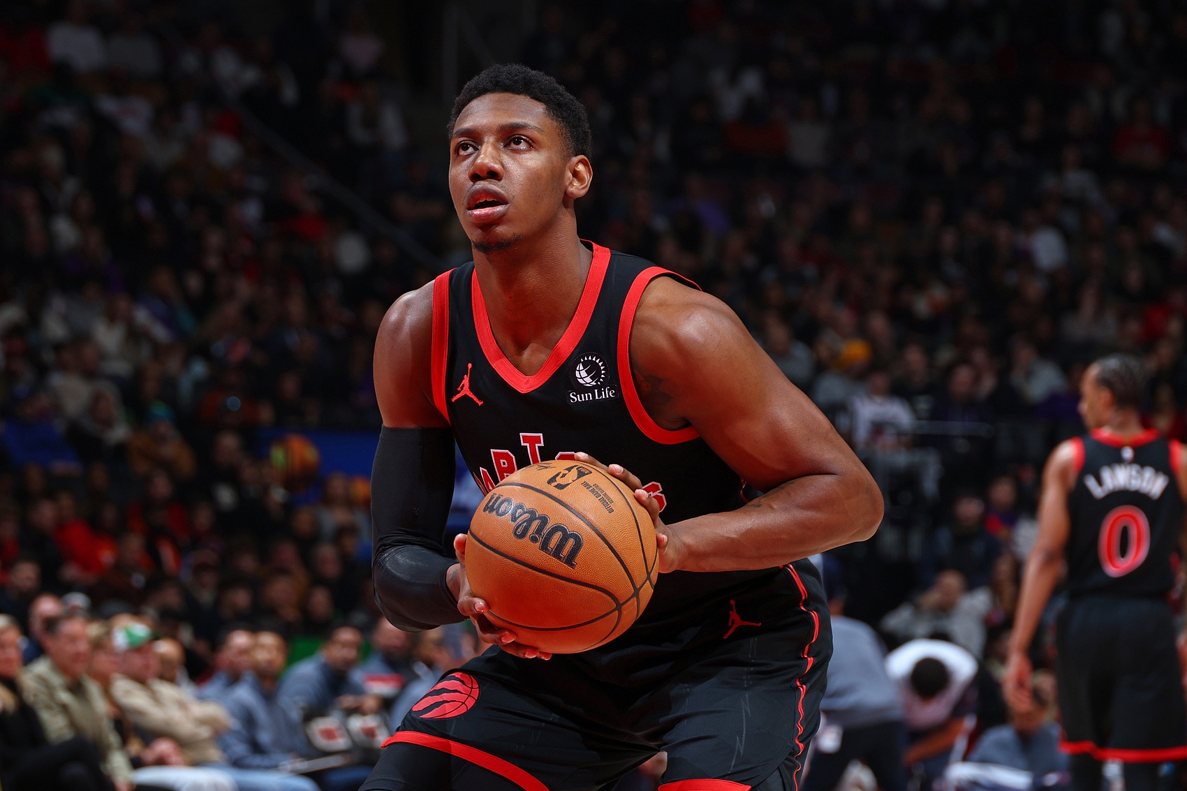  表現(xiàn)出色！巴雷特22中12&三分7中4砍31分5板5助 正負(fù)值+19