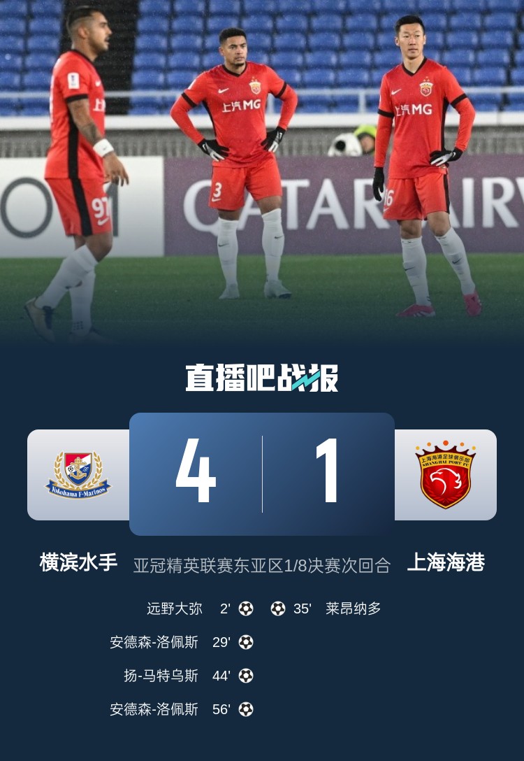  李璇談海港慘?。哼@就是中超冠軍球隊(duì)的真實(shí)水準(zhǔn)，很狼狽地被淘汰